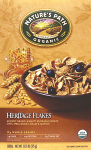 nature’s path organic cereal